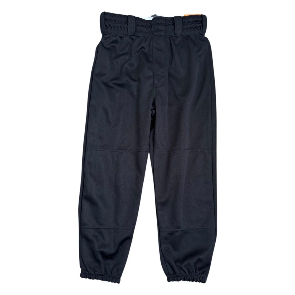 Rawlings Youth Small Baseball‎ Pants Black Elastic Cuff NEW With Tags